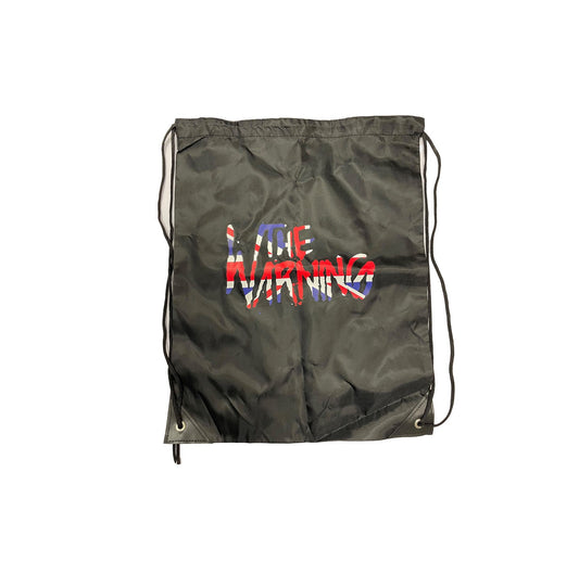 Logo Drawstring Bag Black